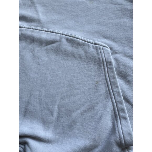 Vintage Y2K Nike Mini Swoosh White Hoodie Sweater Streetwear Sports Hype Medium - Picture 10 of 16